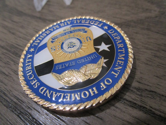 ポリスバッジ US FEDERAL AIR MARSHAL