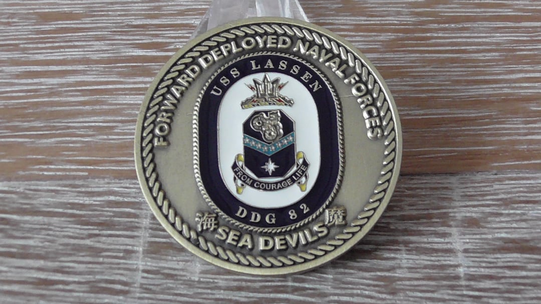 チャレンジコイン 紋章 アメリカ海軍省 記念メダル Challenge