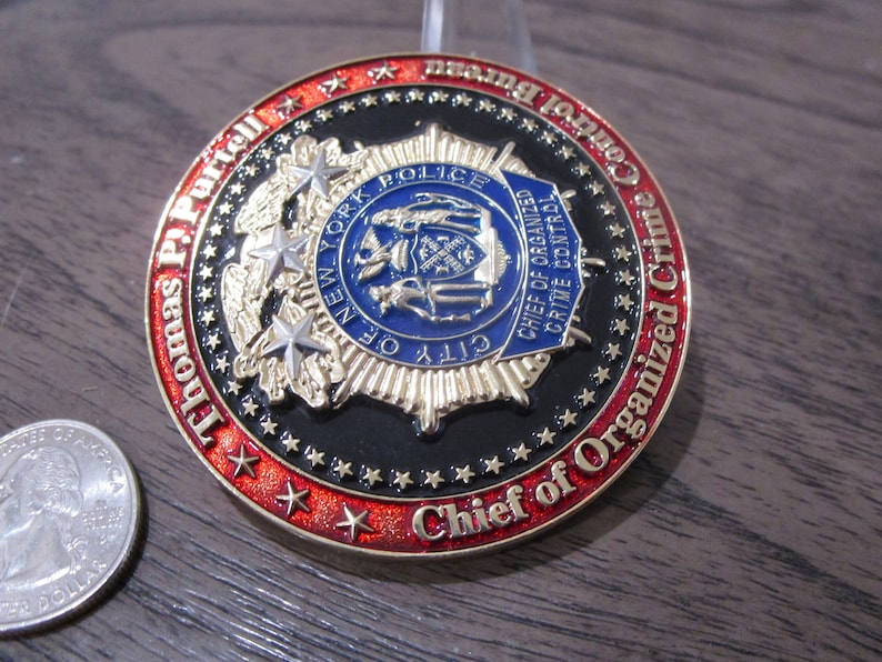 NYPD OCCB Chief of Organized Crime Control Bureau Thomas Etsy