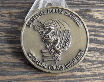 アメリカ陸軍特殊部隊チャレンジコイン - Etsy 日本