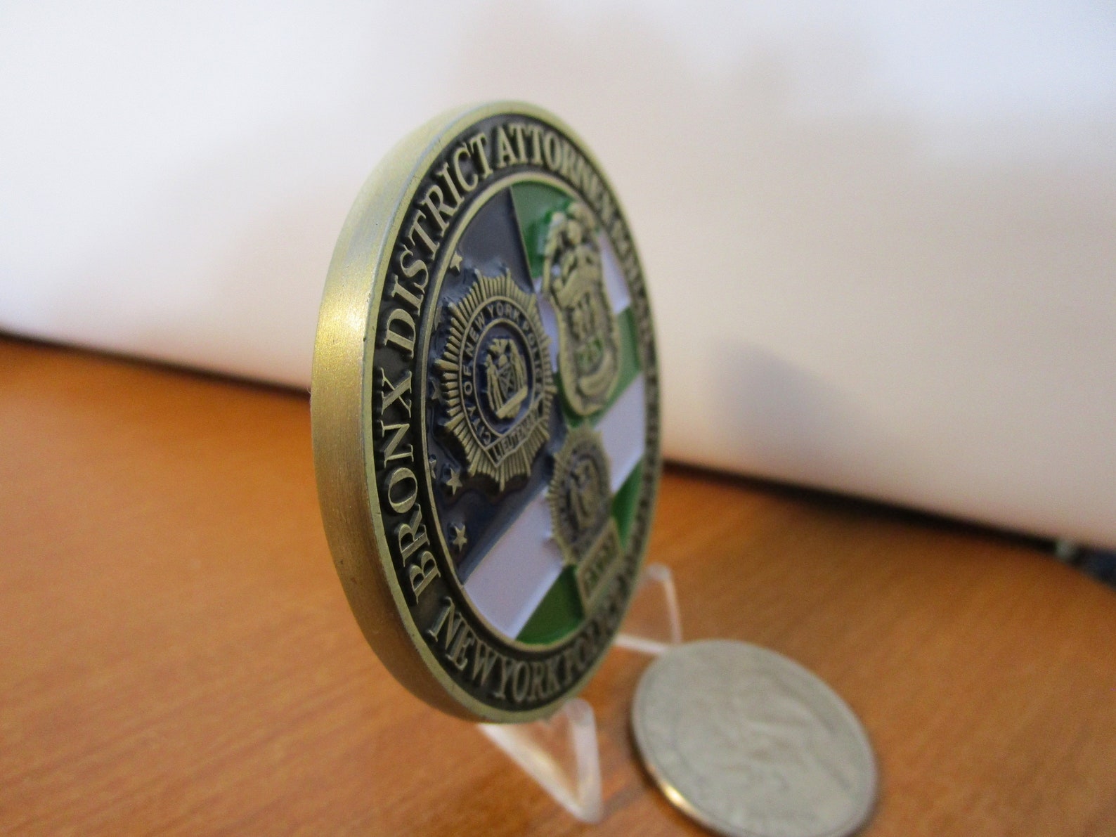 NYPD Bronx District Attorney Squad Challenge Coin 209B Etsy