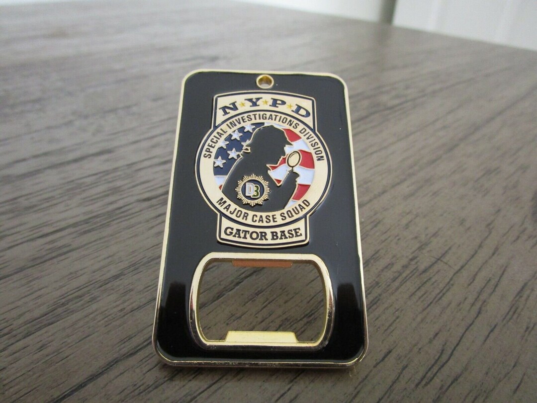 NYPD Special Investigations Division Major Case Squad Challenge Coin 978B Etsy