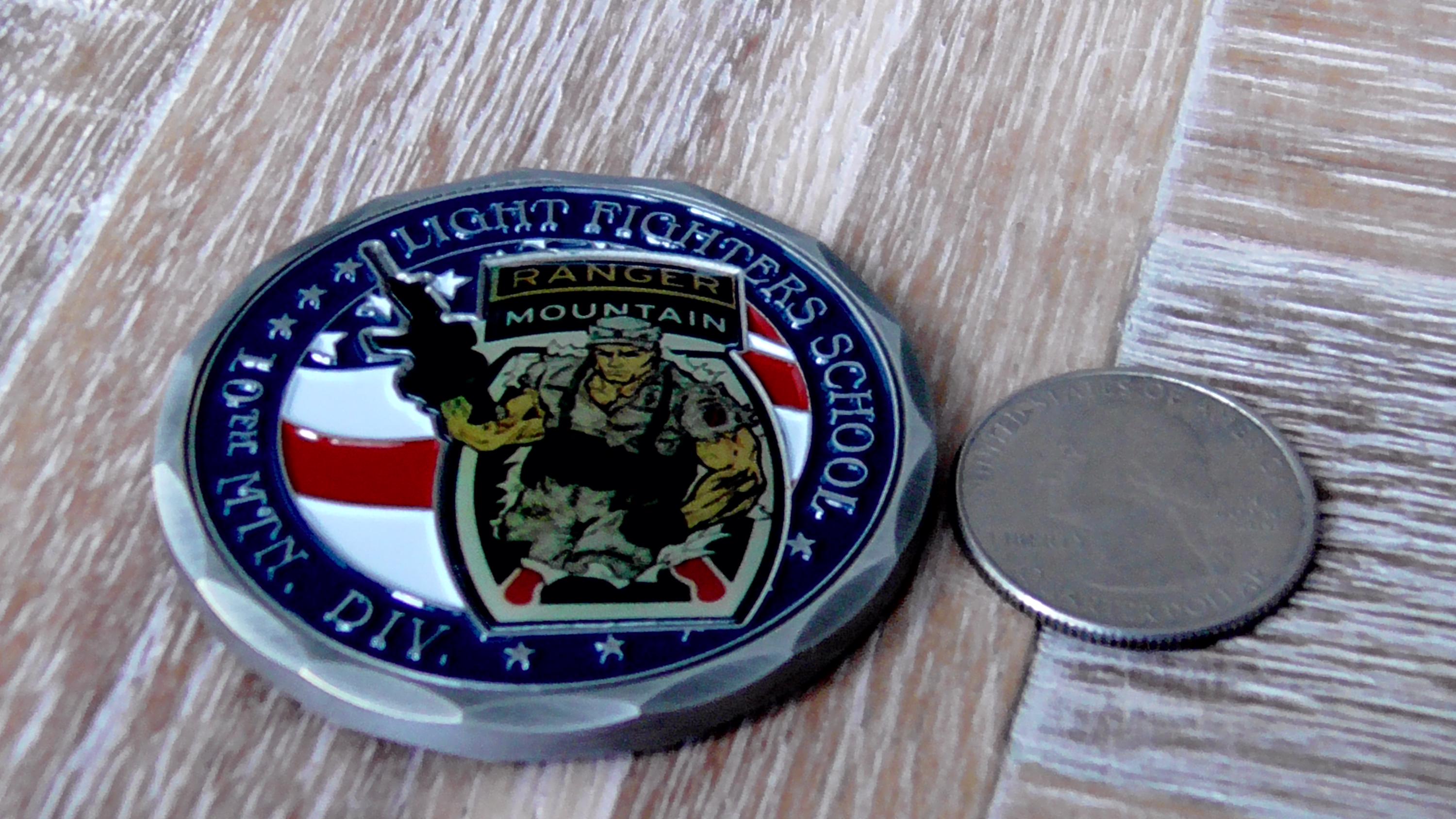 US Army Ranger Light Fighters School 10th Mountain DIV Fort Drum
