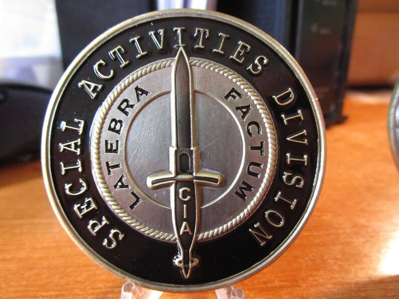 Covert Operations Special Operations Group * Non Official Cover * SOG * NOC Officer Challenge Coin - Sweden