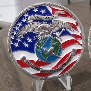 Federal Air Marshal Airlines Unseen Unheard Unafraid TSA FAM FAMs Challenge Coin