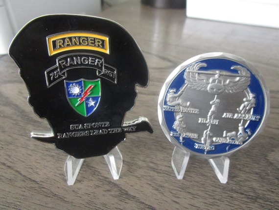 Moneda De Honor Del Desafío Militar Del 75º Regimiento De Rangers Del