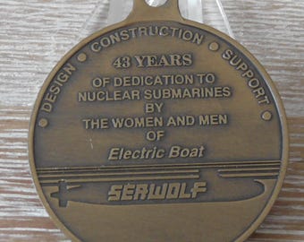アメリカ海軍　原子力潜水艦　USS Seawolf チャレンジコイン アメリカ海軍 原子力潜水艦 USS Seawolf チャレンジコイン