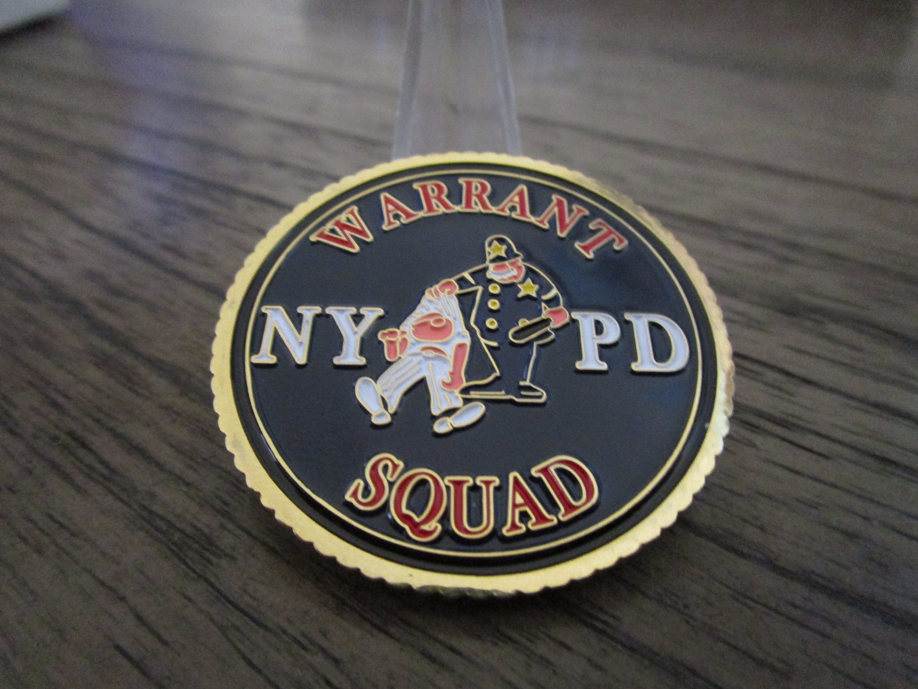 NYPD Detectives Warrant Squad Challenge Coin #282T - Etsy