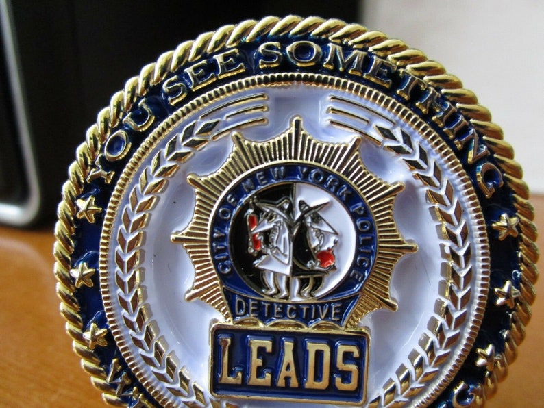 NYPD Intelligence Bureau LEADS Investigation Unit Police Etsy