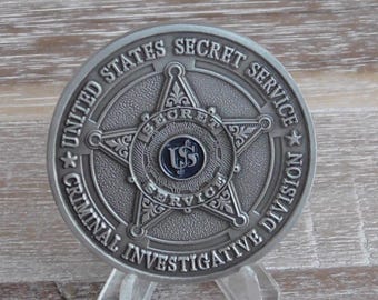 United States For Sale United States - Collectible Metal Coin, Unbranded Secret Service Challenge Coin