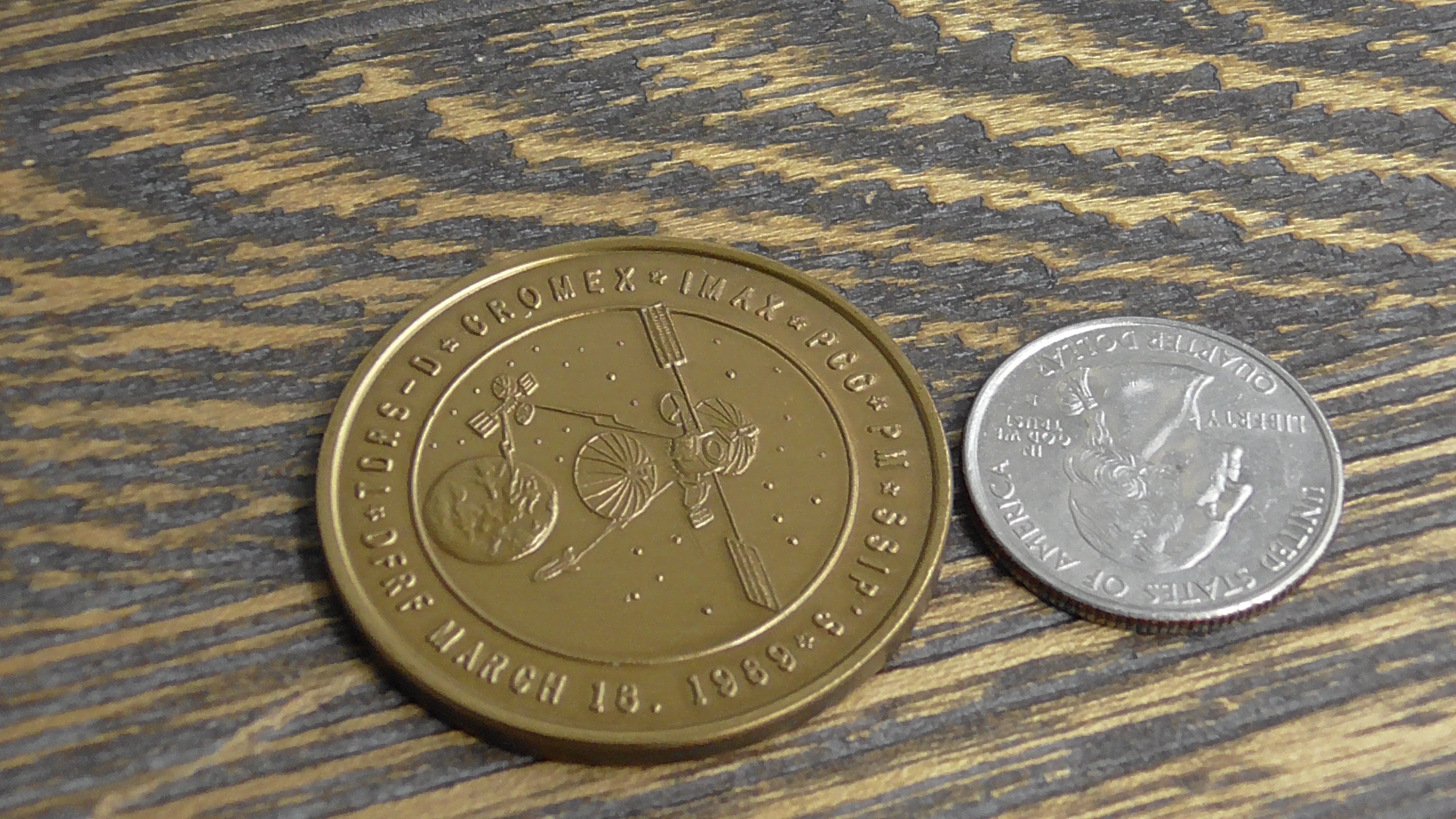 Vintage NASA STS-29 Discovery Coin #565S - Etsy