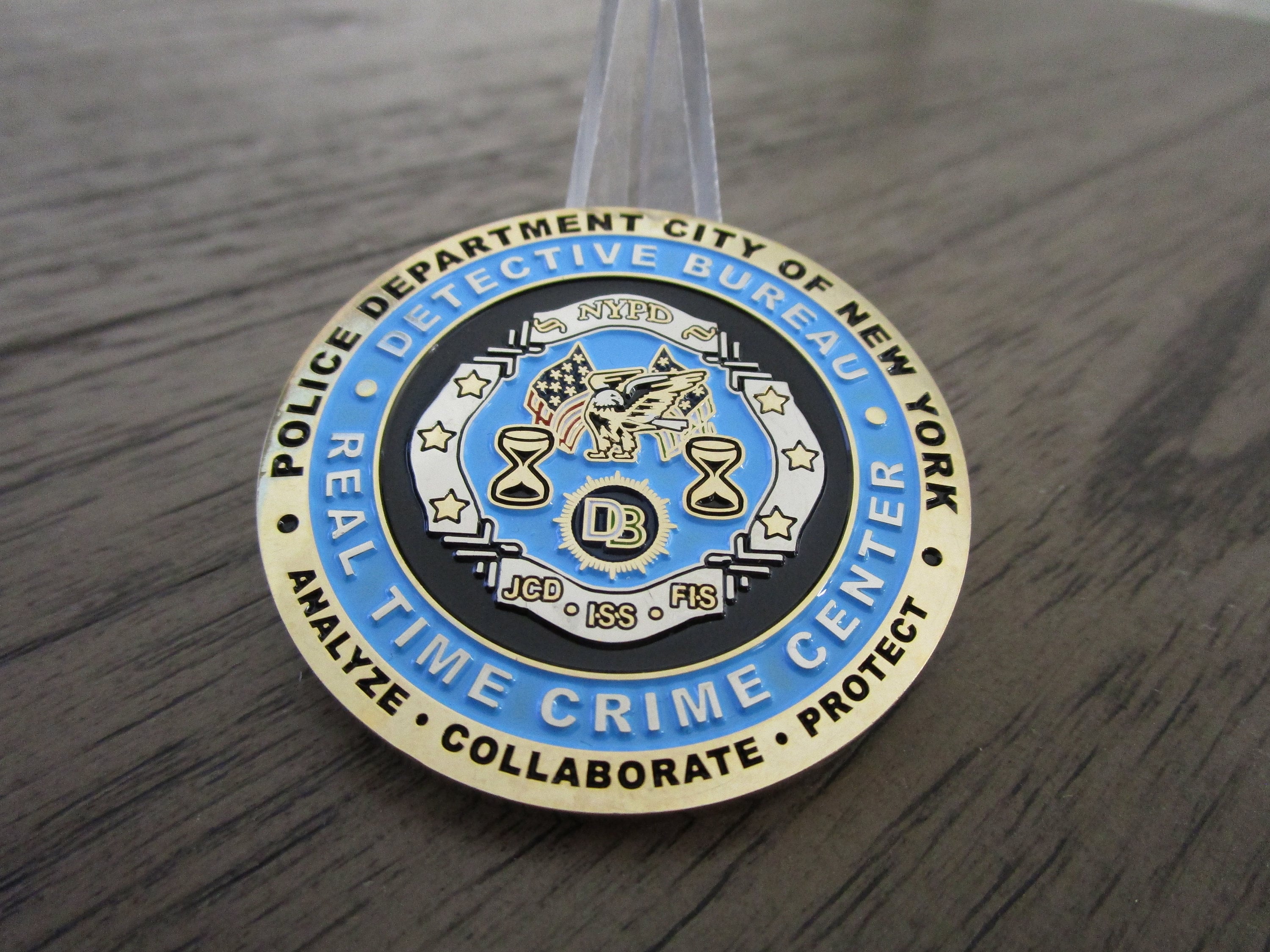 NYPD Detective Bureau Real Time Crime Center Challenge Coin | Etsy