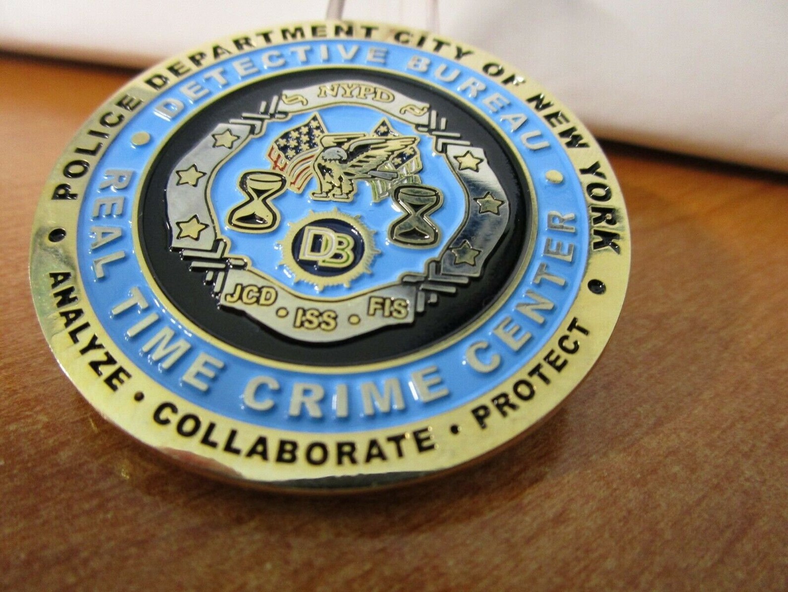NYPD Detective Bureau Real Time Crime Center Challenge Coin | Etsy