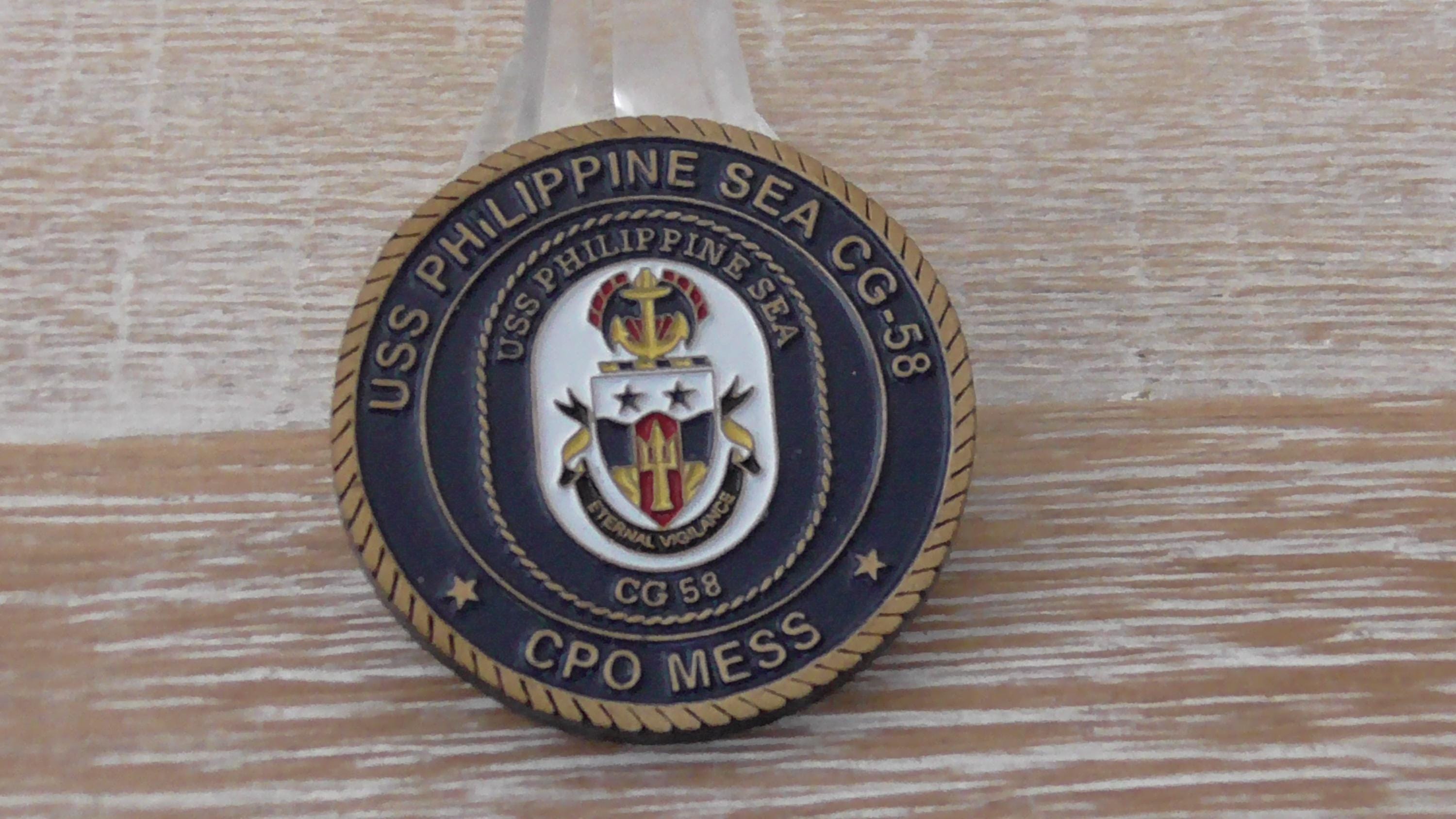 United States Navy USS Philippine Sea CG 58 CPO Mess Challenge