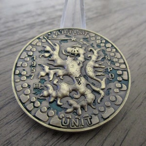 NYPD New York Police Department Artist Unit Challenge Coin #372B