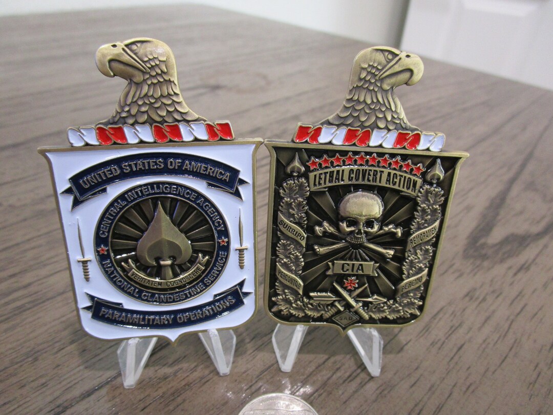 Central Intelligence Agency HUMINT Clandestine Paramilitary - Etsy
