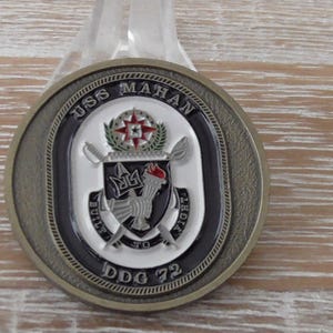 USN USS Mahan DDG 72 Challenge Coin #C280