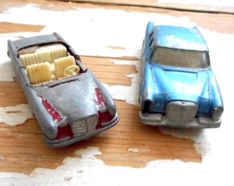 Lesney MERCEDES 300 SE and Mercedes 220 SE convertible die-cast lesney Diecast  mercedes-benz models  matchbox mercedes D7/1347