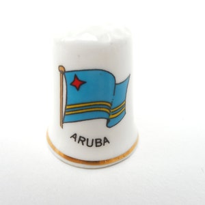 Thimbles from Aruba  gift souvenir P12/1553/3