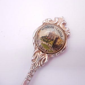 Teaspoon Windsor Castle, vintage silverplated collectible tea Spoon , D10/1734