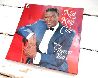 Six LP Nat King Cole Forever Yours collectible vinyl jazz music Set sz/1397