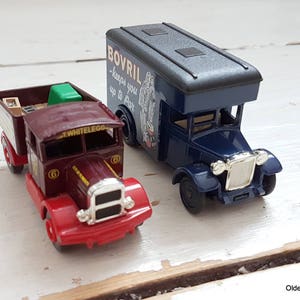 Vintage 2 Diecasts Lleydo days Gone trucks Promotional Models Collectible Lledo Bovril Lledo Days Gone Twhitelegg  Lledo truck D5/1013