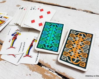 Classic Collectible Playing Cards Set - Retro Deck in Decorative Box