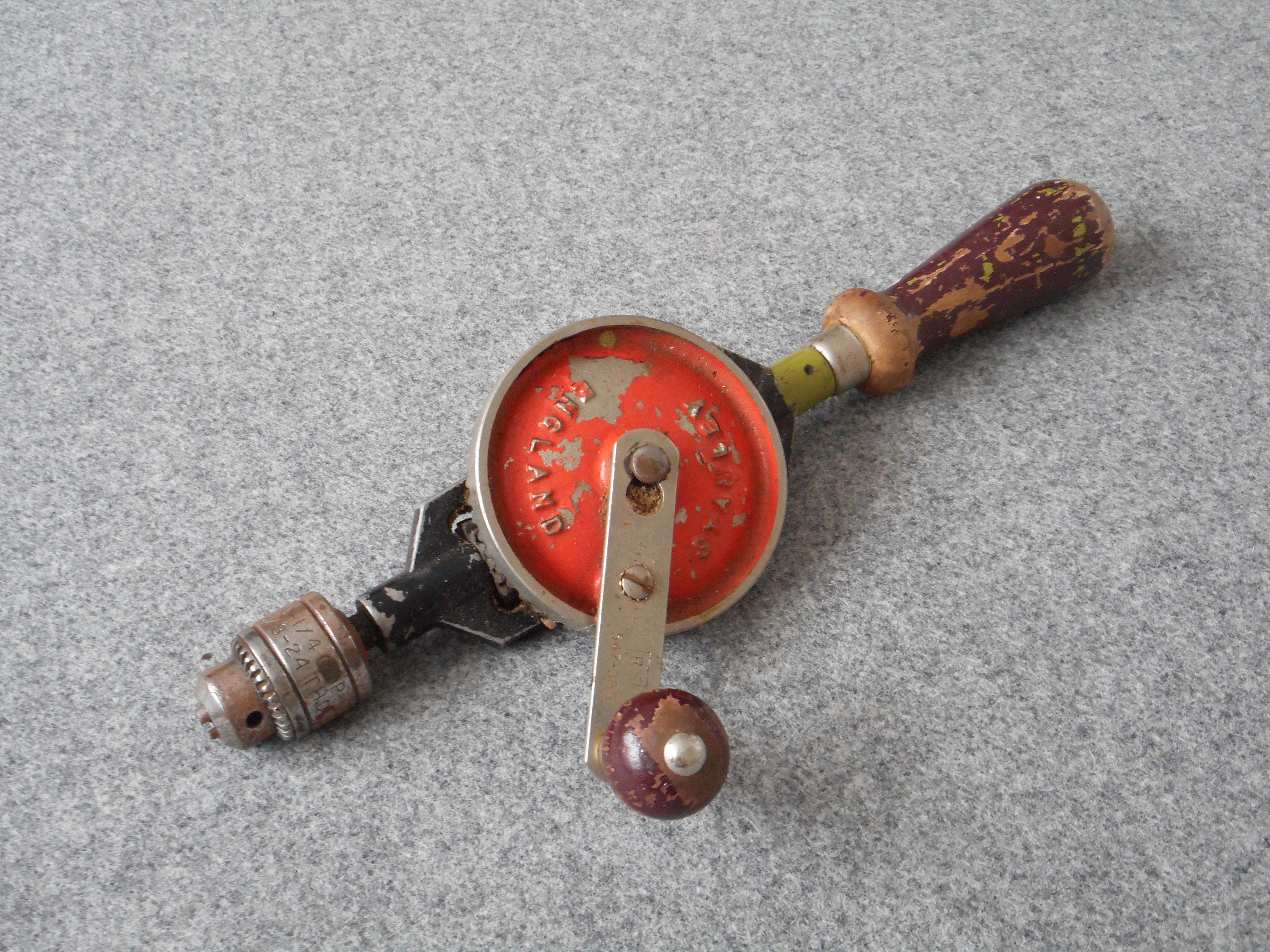 A Good Vintage Hobby Hand Drill. Vintage, Small, Hand Drill by HY Squire &  Sons Ltd. Small Hand Drill for Jewellery or Small Hobbies/crafts. 
