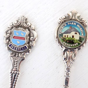 Skegness vintage silverplated spoons A00/1659