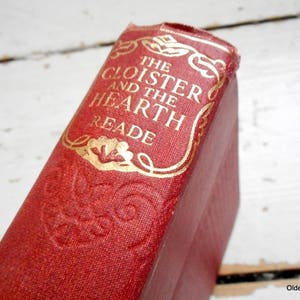 c.1910s  book The CLOISTER And The HEARTH by Charles Reade collectible book old book 1900s book  book odhams rare book sz/1386