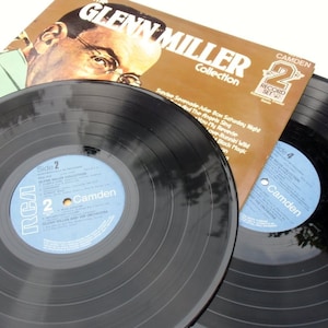 The GLENN MILLER Collection 2 set collection Miller vinyl Glenn Miller collectible vinyl Collection Miller Glenn sz/1397