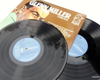 The GLENN MILLER Collection 2 set collection Miller vinyl Glenn Miller collectible vinyl Collection Miller Glenn sz/1397