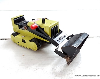 Tonka　トンカ　ブルドーザー　ヴィンテージ Vintage Tonka Bulldozer 1960s Orange No 100 Pressed Steel