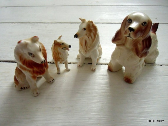 Little top dog figurines