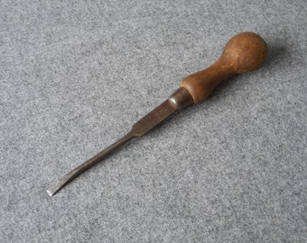 Vintage 27 cm Screwdriver, collectible old tool /  C01/2300