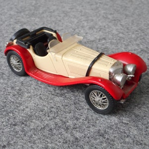 Diecast JAGUAR SS 100 1938 Solido France car model die-cast jaguar D5/2067