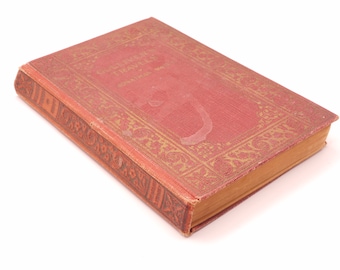 希少 1930 年代頃 ガリバー旅行記 1 & 2 ハードカバー本 赤