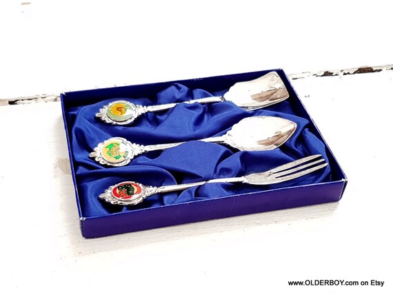 オーストラリア銀製 工芸品スプーン コアラハンドル付き