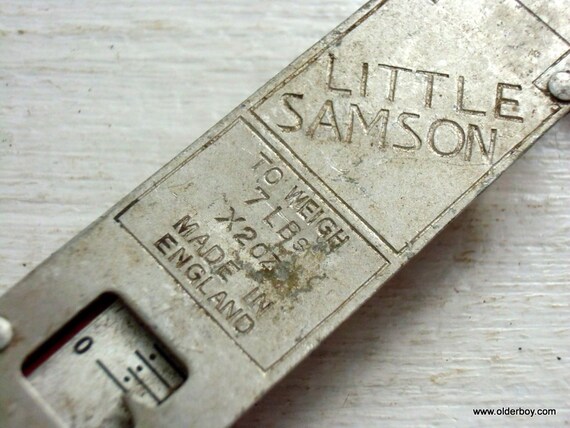 Balance Scale 7lbs Pocket LITTLE SAMSON Salter Fishing Scale