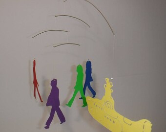 beatles baby mobile