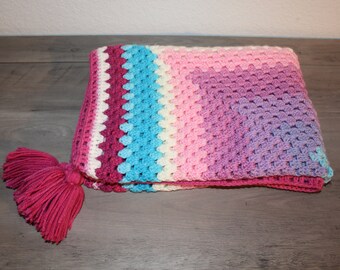 Crochet baby blanket, baby blanket, handmade baby blanket, baby crib blanket, stroller blanket