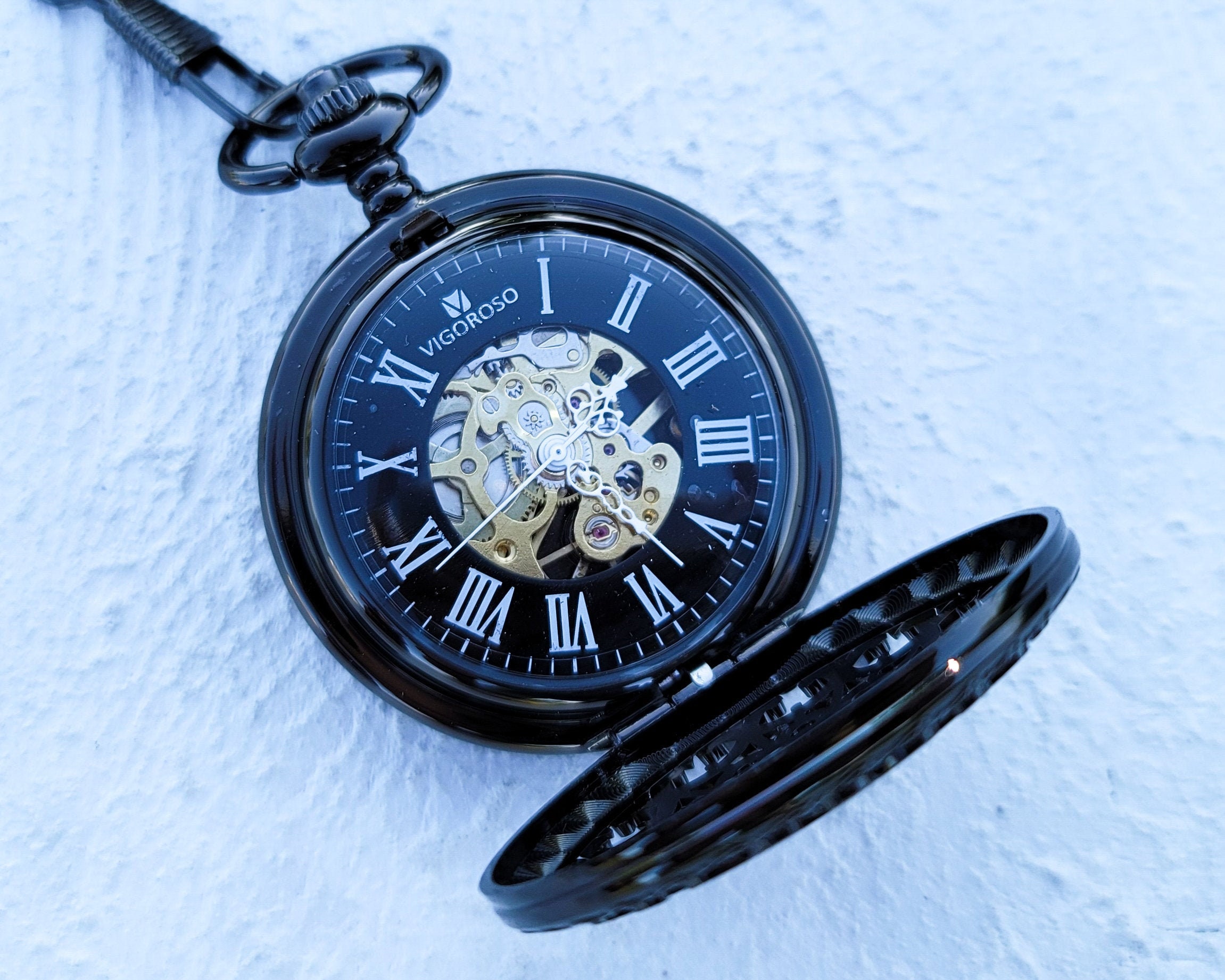 Pocket watch Wedding gifts Personalized gifts Groom gift Etsy