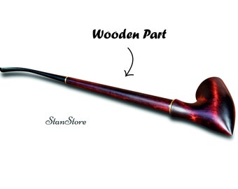 Wooden Stem for Smoking pipe