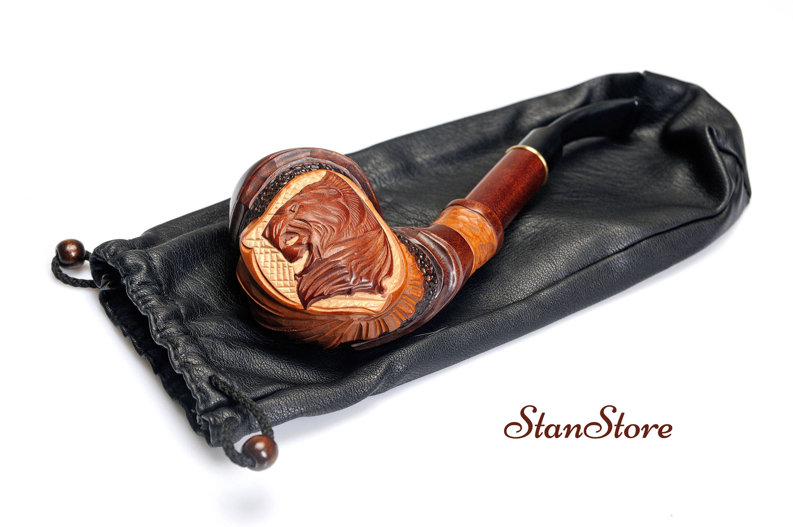 BIG Pouch for Smoking Pipe Big Tobacco Pouch Pipe Pouch Pipe Etsy