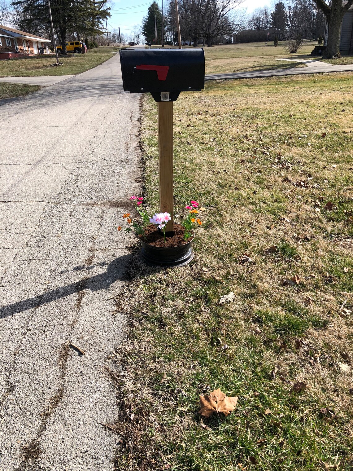 Mailbox Base No Digging No Tools Etsy