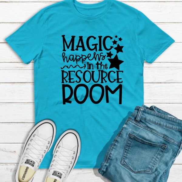 Magic happens in the Resource Room Tee