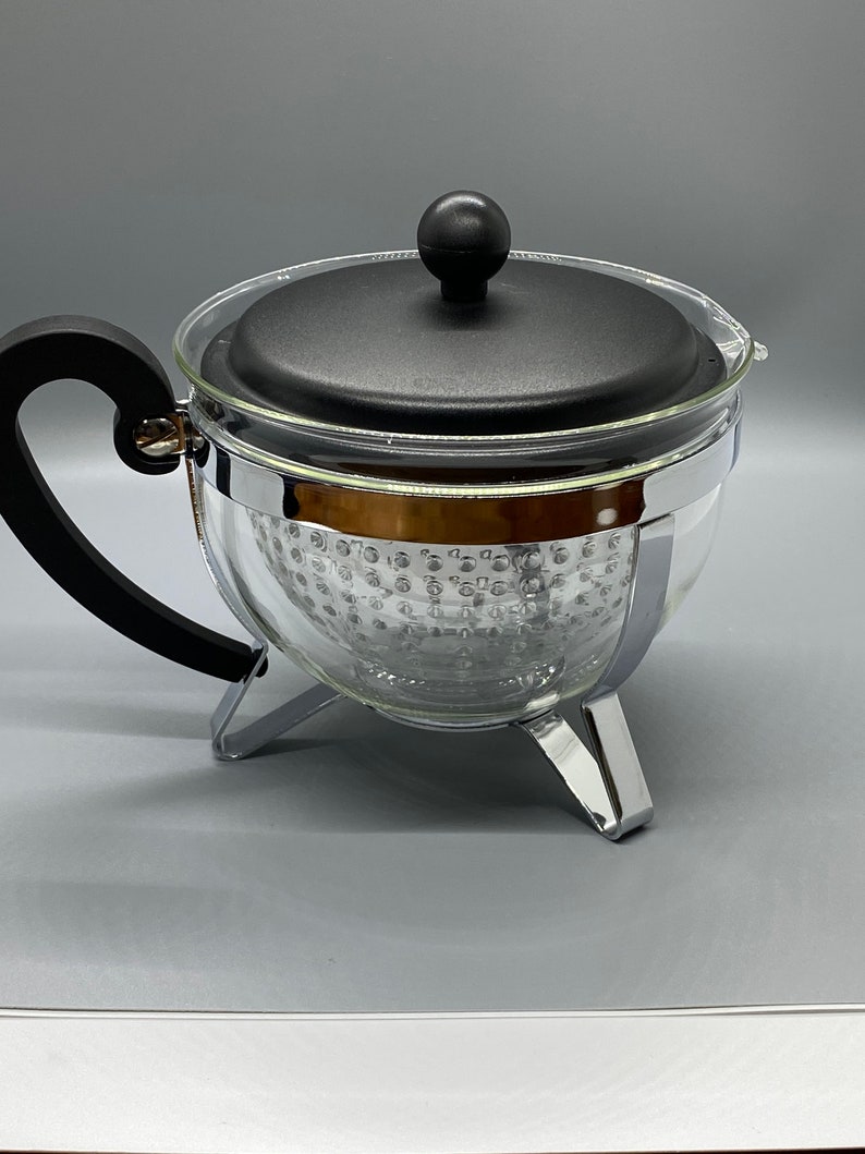 Denmark Bodum Chambord Teapot and Warmer Etsy