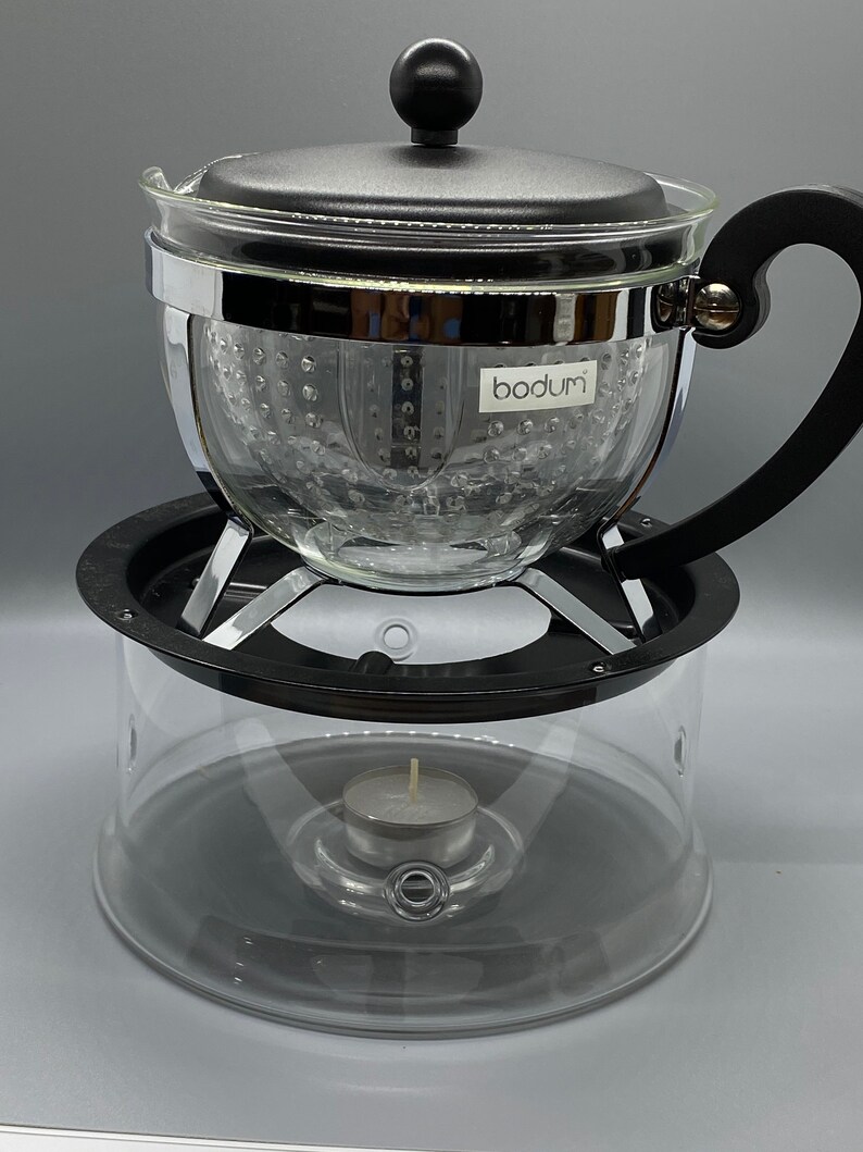 Denmark Bodum Chambord Teapot and Warmer Etsy