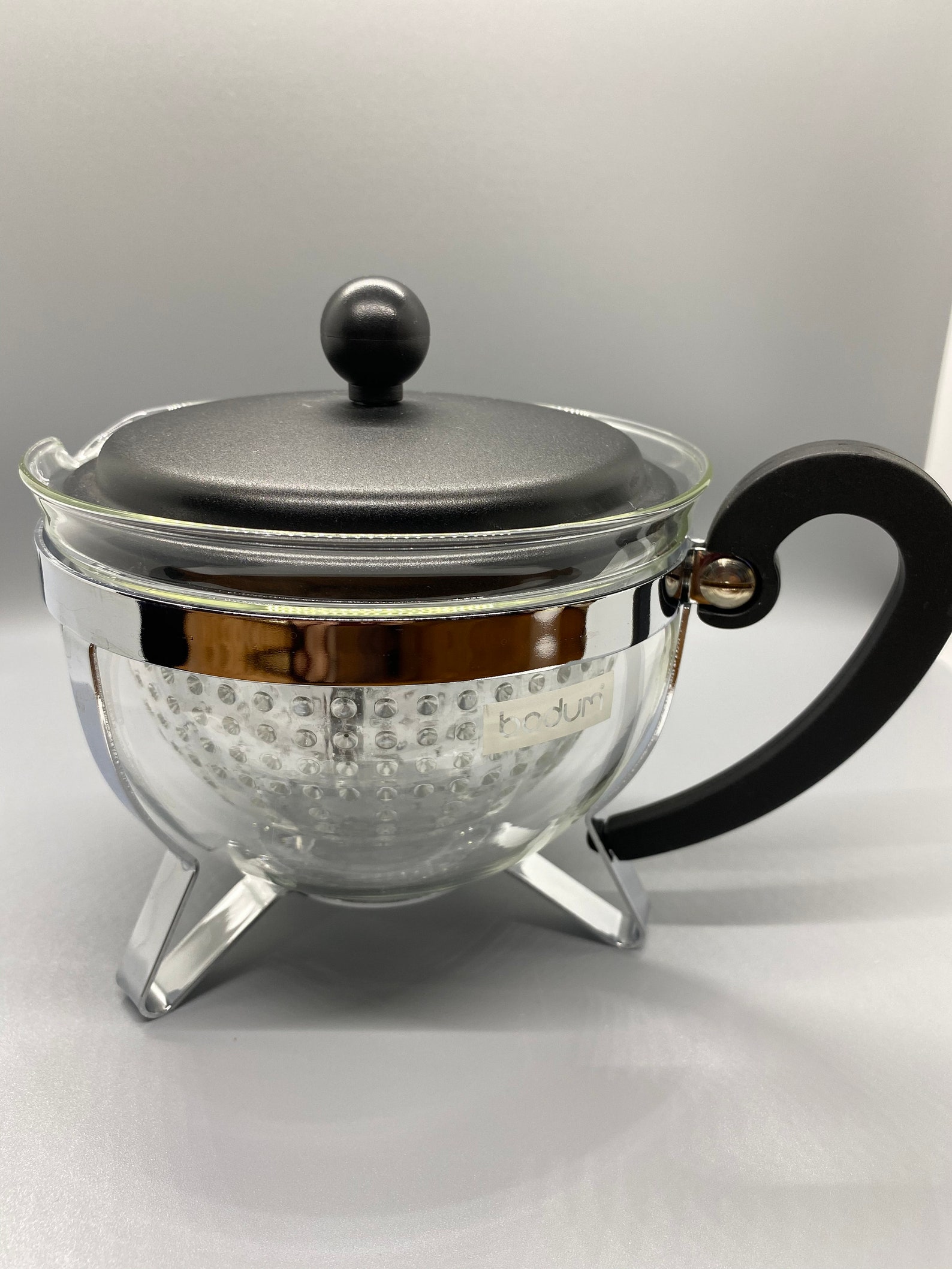 Denmark Bodum Chambord Teapot and Warmer Etsy