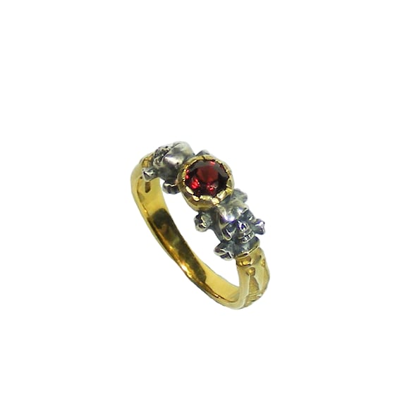 sterling silver pirate rings